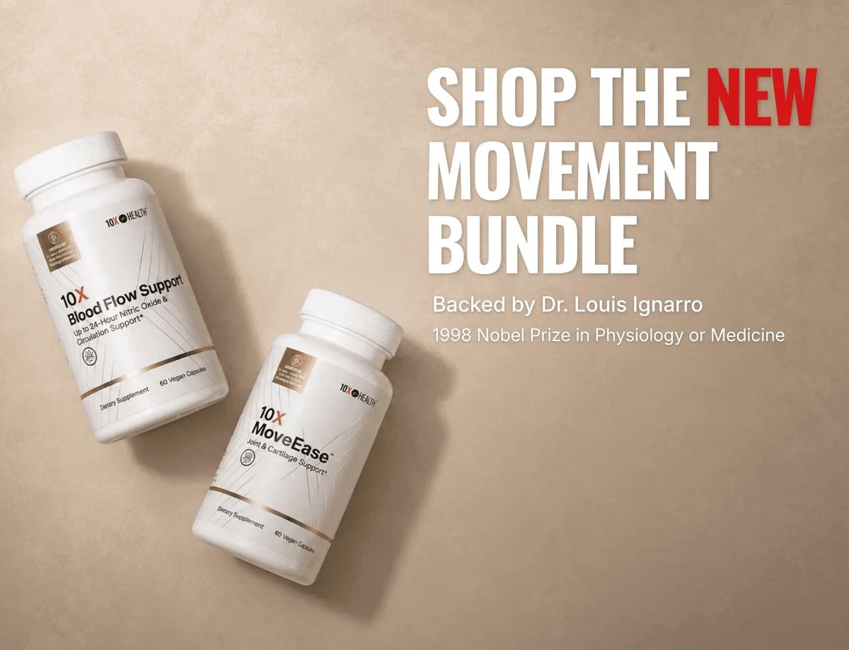 10X Health ad: Shop the new Movement Bundle