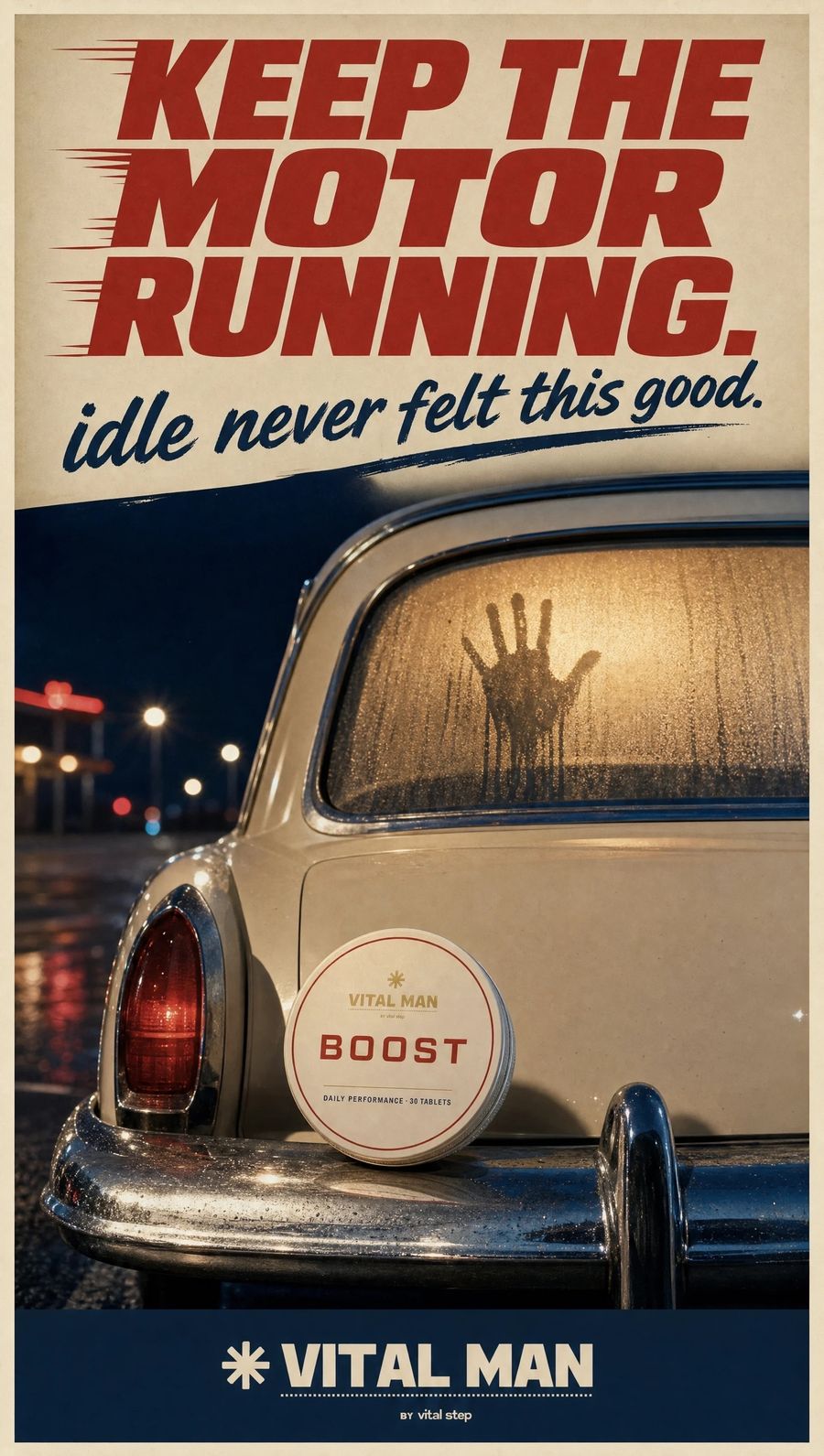 Vital Man ad: Keep the motor running