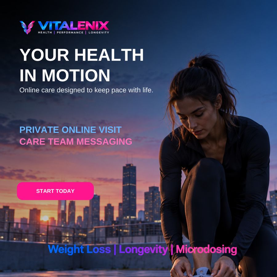 Vitalenix ad: Your health in motion
